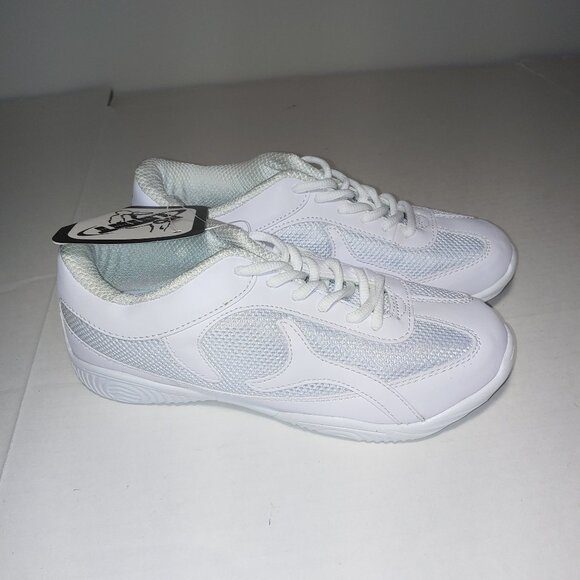 White No Limit Cheer Low Top Shoes Size 9.5 - Picture 1 of 8